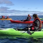 Kayaking Close to Kirkjufell - pano